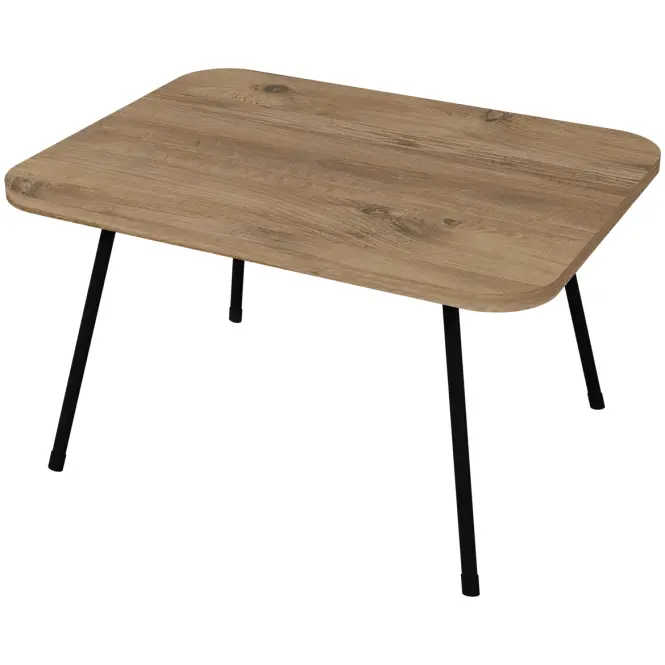 Konferenčný stolík Fd- Fp4560fpt-001 Prírodná/Čierna,3