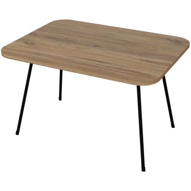 Konferenčný stolík Fd- Fp6080fpt-001 Prírodná/Čierna,3