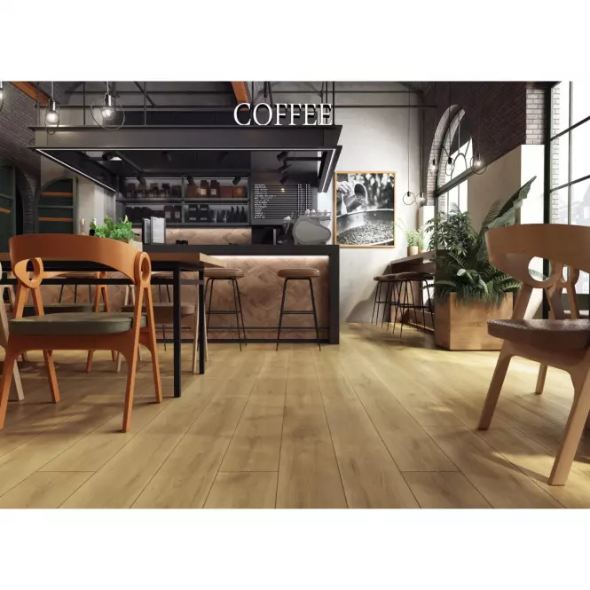 Laminátová podlaha Dub Ristretto 10mm AC5 Sefora Aqua Zero 72h 40494