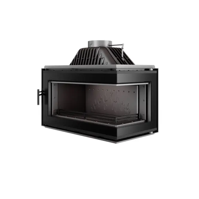 Krbová rohová vložka W16 pravá 13,5 kW Black