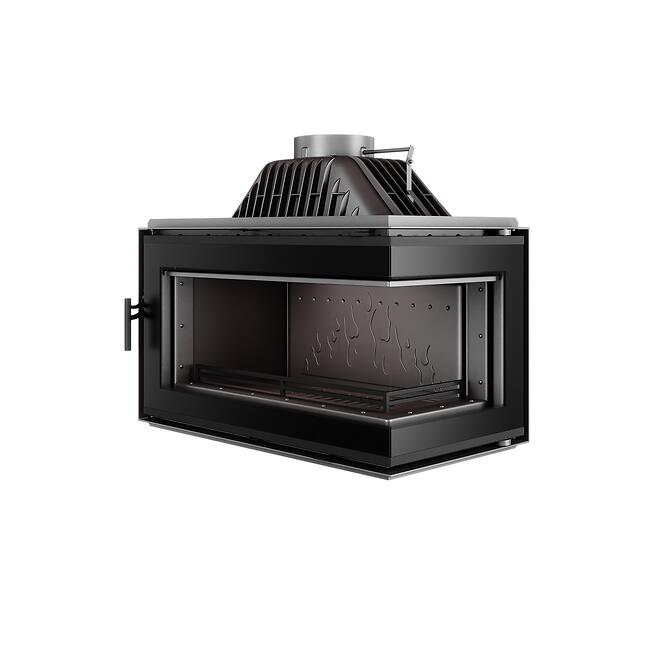 Krbová rohová vložka W16 pravá 13,5 kW Black