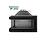 Krbová rohová vložka W16 ľavá 13,5 kW Black