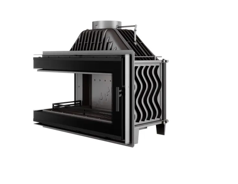 Krbová rohová vložka W16 ľavá 13,5 kW Black