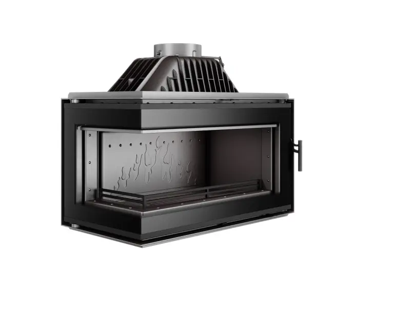 Krbová rohová vložka W16 ľavá 13,5 kW Black