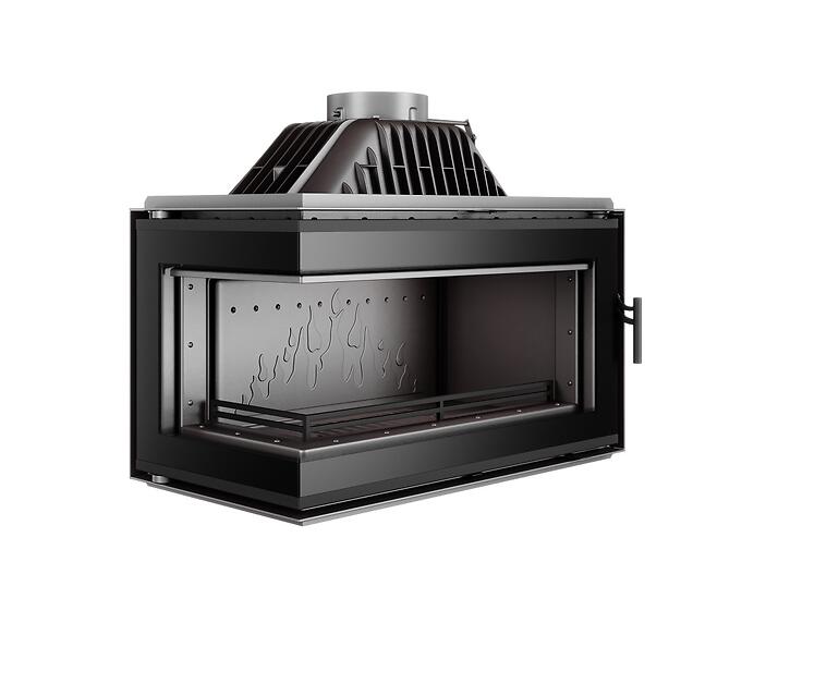 Krbová rohová vložka W16 ľavá 13,5 kW Black,3