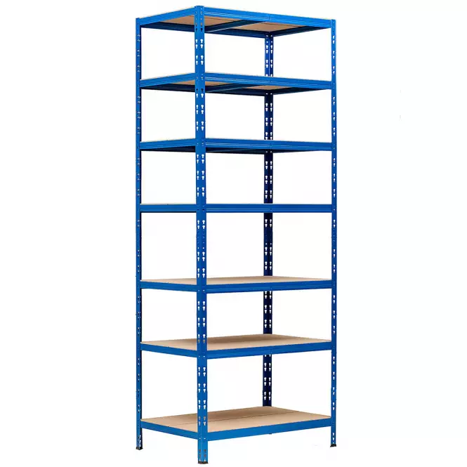 Kovový regál 220x90x60cm – 7 políc/175 kg