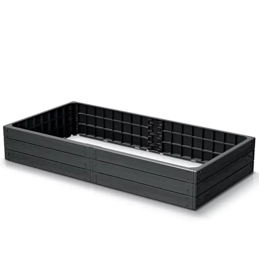 Vyvýšený záhon Antracit 149,2 cm IBWR-S433