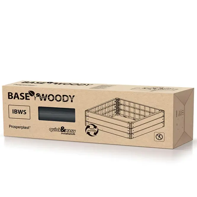 Vyvýšený záhon Antracit 75,6 cm IBWs-S433,5