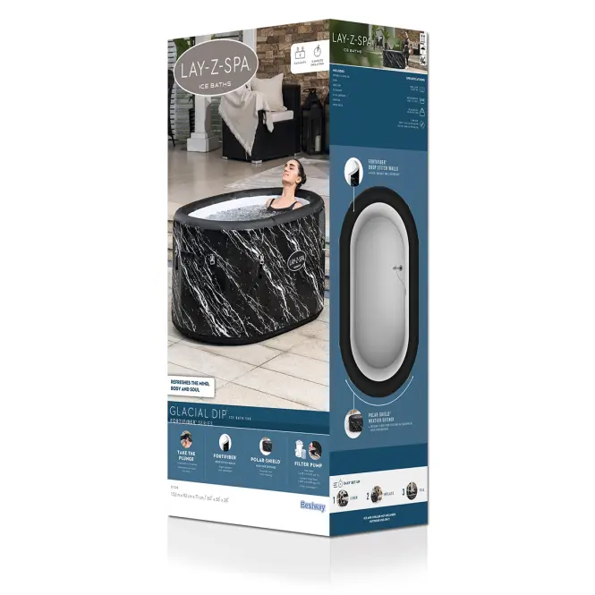 Ľadová vaňa glacial pre 2 osôb 6002Q,14
