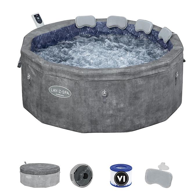 Nafukovacia vírivka Spa 1,7x0,65 m Carrara 6001V