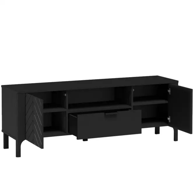 TV stolík Malumi M5 čierna,5