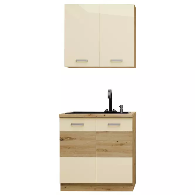 Kuchynská Linka Artisan Krém 80 cm bez pracovnej dosky