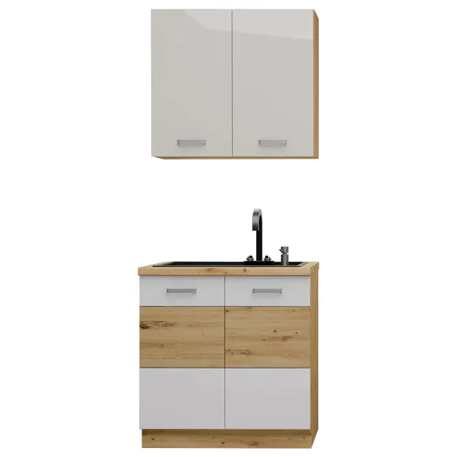 Kuchynská Linka Artisan White 80cm bez pracovnej dosky,2