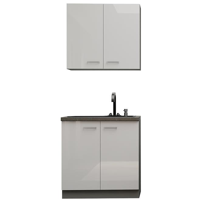 Kuchynská Linka Bianka 80 cm bez pracovnej dosky