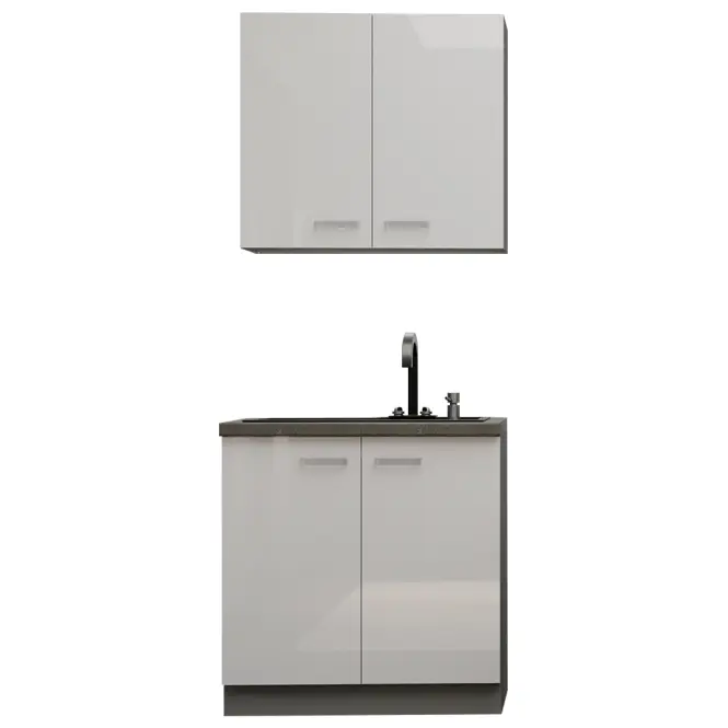Kuchynská Linka Bianka 80 cm bez pracovnej dosky,2