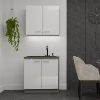 Kuchynská Linka Bianka 80 cm bez pracovnej dosky
