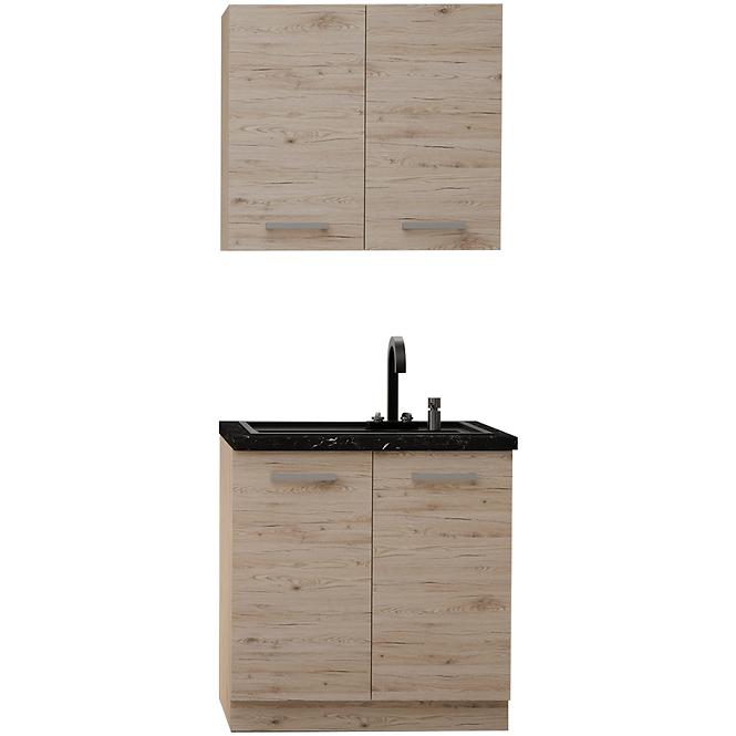 Kuchynská linka Bordeaux 80 cm bez pracovnej dosky