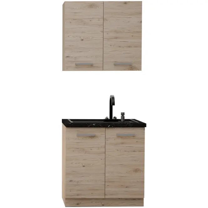 Kuchynská linka Bordeaux 80 cm bez pracovnej dosky,2