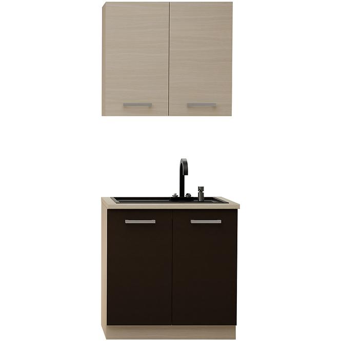 Kuchynská linka Wiktoria Chamonix 80 cm bez pracovnej dosky