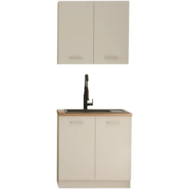 Kuchynská linka Eko White 80 cm bez pracovnej dosky,2