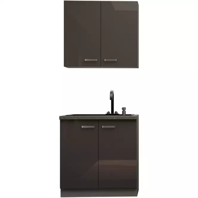Kuchynská linka Grey 80 cm bez pracovnej dosky