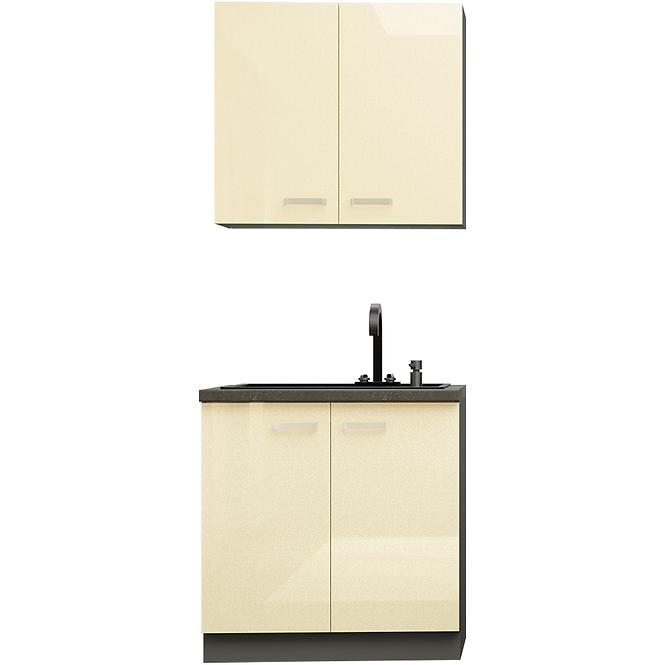 Kuchynská linka  Karmen 80 cm bez pracovnej dosky,2