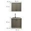 Kuchynská Linka Stilo dust grey/biela 80 cm bez pracovnej dosky,3