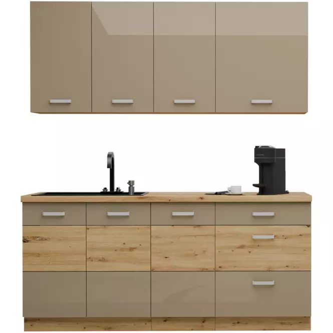 Kuchynská Linka Artisan Cappuccino 180 cm bez pracovnej dosky