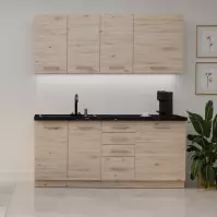 Kuchynská linka Bordeaux 180 cm bez pracovnej dosky