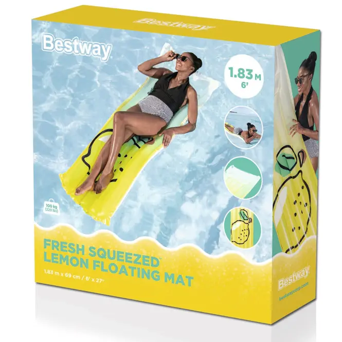 Nafukovací matrac na plávanie Lemon1.83x0.69 44122,9