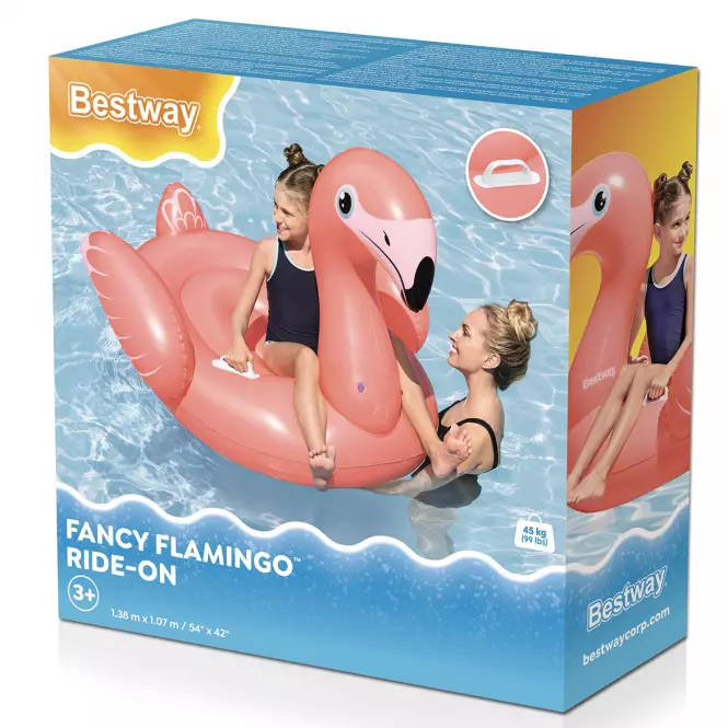 Nafukovací matrac fancy flamingo 1.38x1.07m 41525