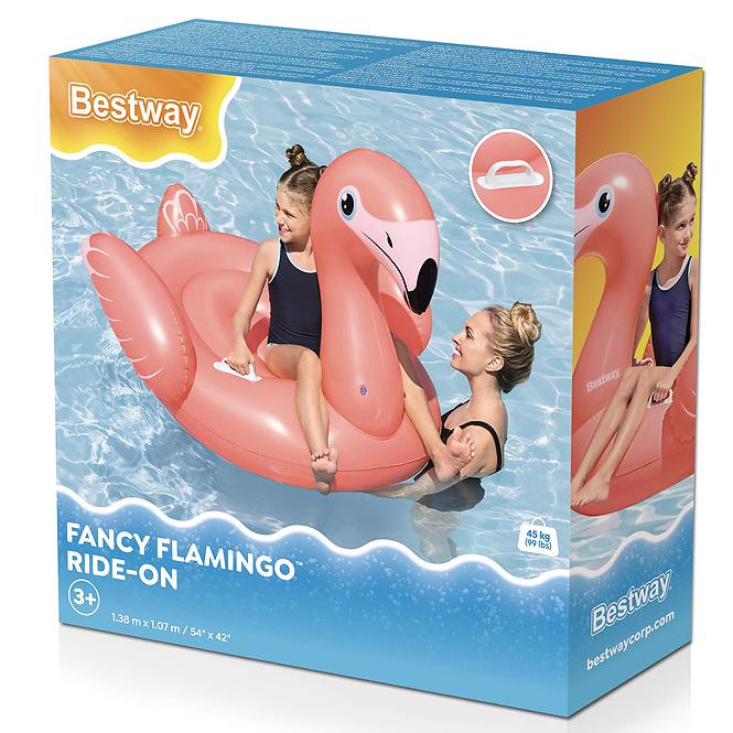 Nafukovací matrac fancy flamingo 1.38x1.07m 41525
