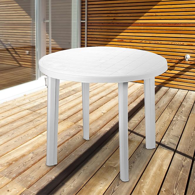 Stôl Tondo biely