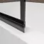 Vaňová zástena Loop 80x140 black,6