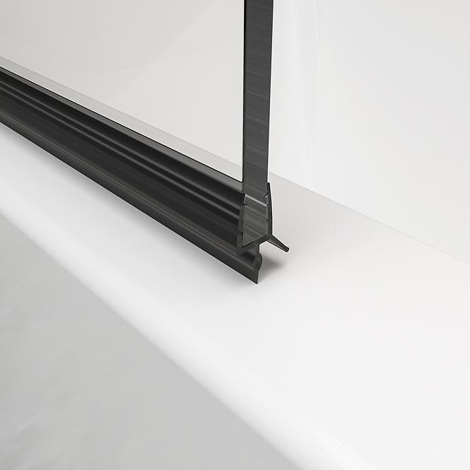 Vaňová zástena Top 70x140 black