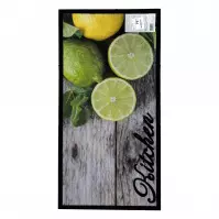 Kuchynský koberec 50x100 cm Kitchen Golden Greenery 04
