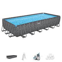 Bazén s rámom obdžníkový APX 7.32x3.66x1.32m 561KG