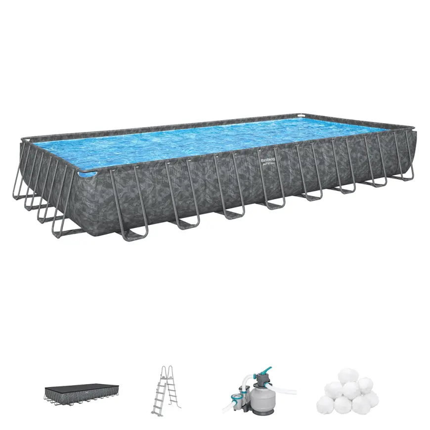 Bazén s rámom obdĺžnikový APX 9,56x4,88x1,32m 561KJ