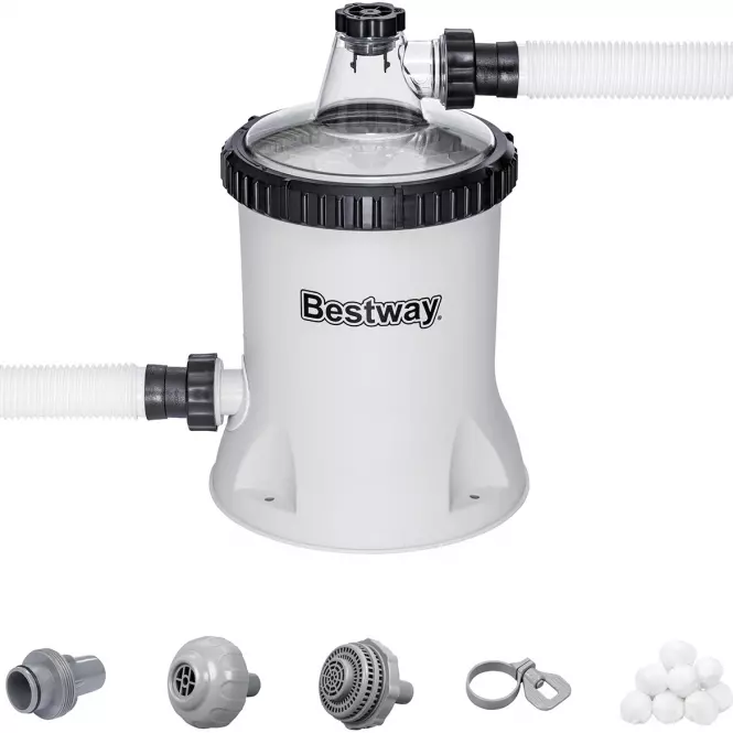 Bazénová filtrácia na filtračné gule  58870