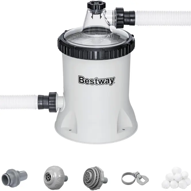 Bazénová filtrácia na filtračné gule  58870