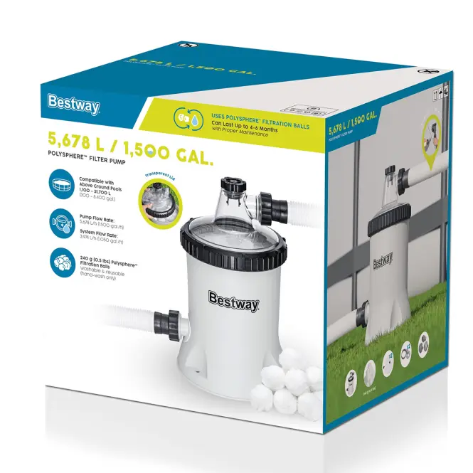 Bazénová filtrácia na filtračné gule  58870,14