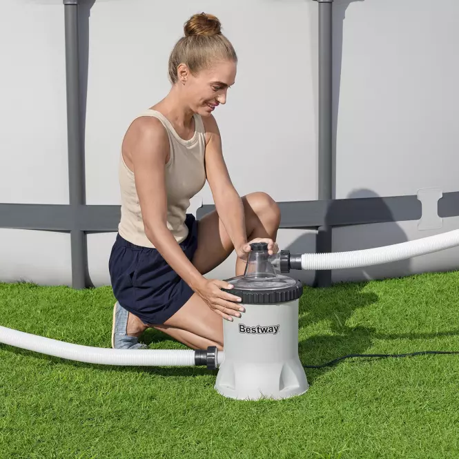 Bazénová filtrácia na filtračné gule  58870