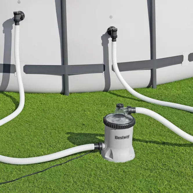 Bazénová filtrácia na filtračné gule  58870