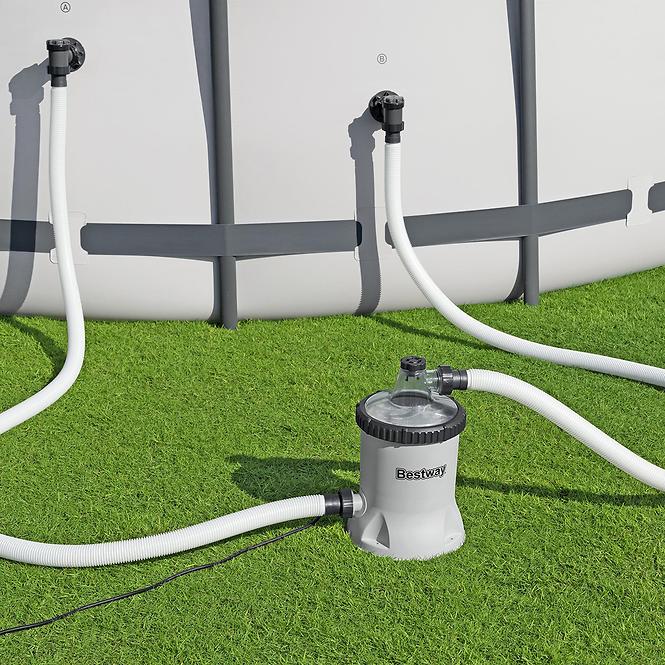 Bazénová filtrácia na filtračné gule  58870