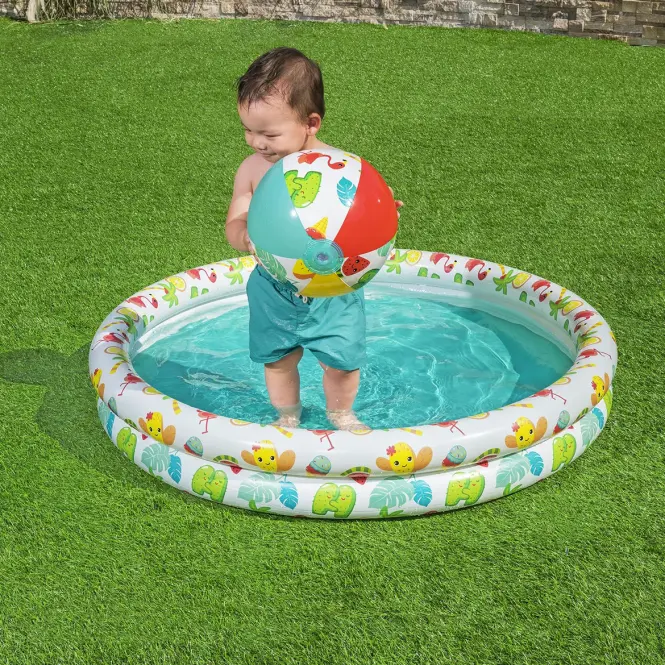 Bazén pre deti 1.22x0.2m + lopta a koleso 51124,5