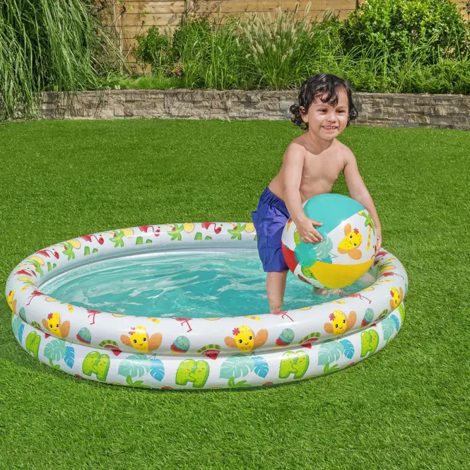 Bazén pre deti 1.22x0.2m + lopta a koleso 51124,6