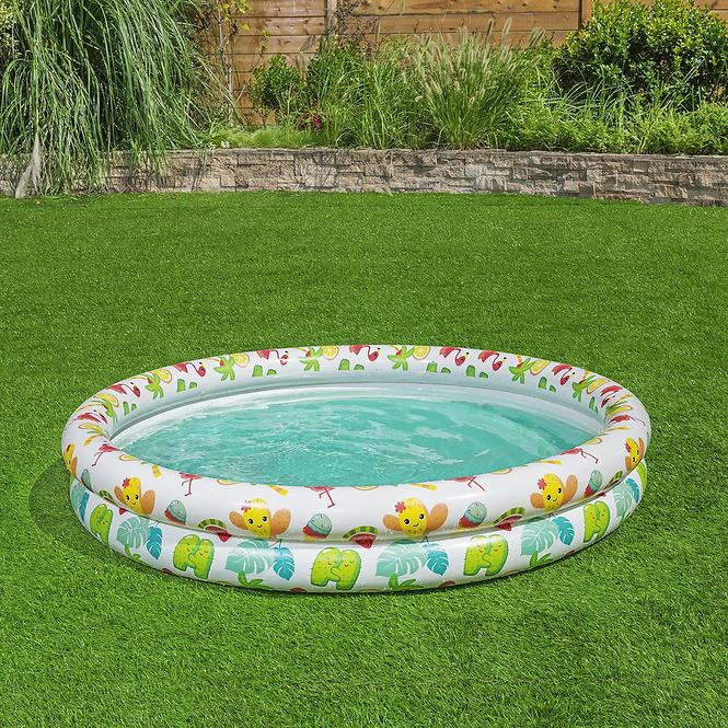 Bazén pre deti 1.22x0.2m + lopta a koleso 51124