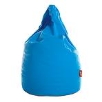 Sedací vak XL ekokoža blankytný modrý
