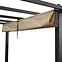 Záhradný pavilón / pergola Pescara 3x3x2.35m béžový,7