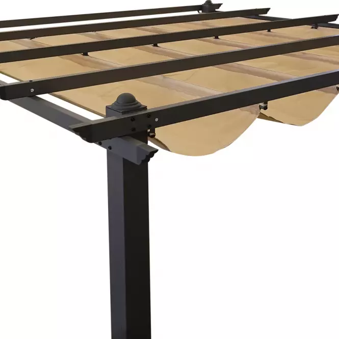 Záhradný pavilón / pergola Pescara 3x4x2.35m béžový